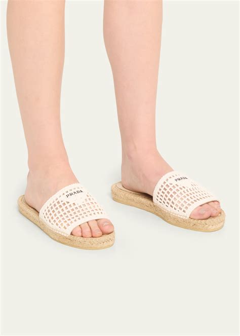 prada woven logo flat slide espadrilles|Nordstrom Rack Pacific Commons Shopping Center.